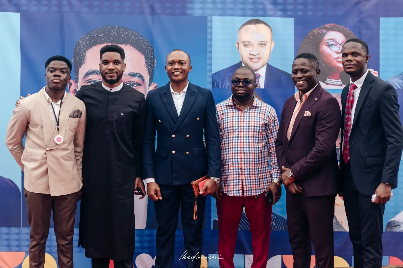 Paul Udah with guests at the Purpose Discovery Conference