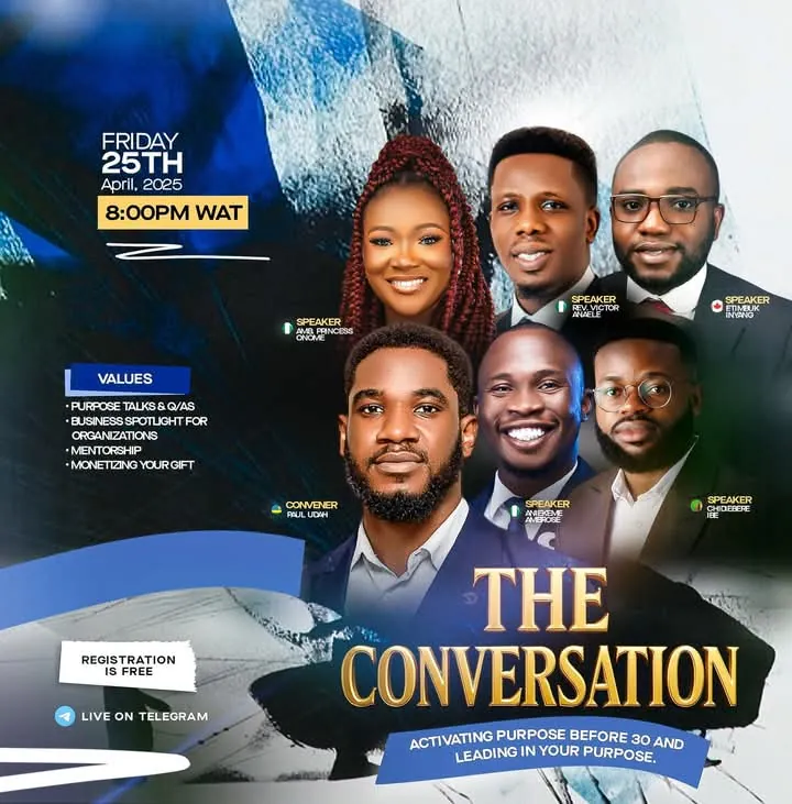 The Conversation: Activating Purpose Before 30 and Leading in Your Purpose